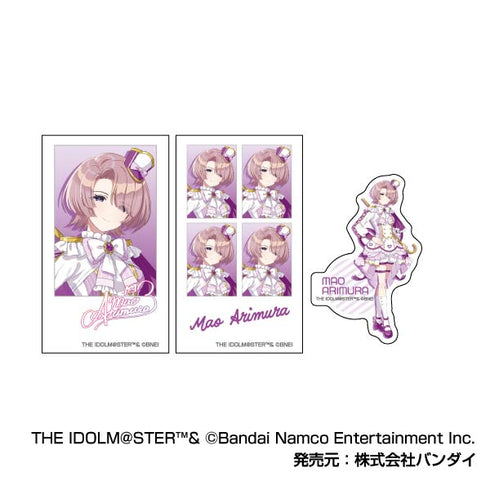 『学園アイドルマスター』メモリーカットステッカー IDphoto 3枚入り【BOX】